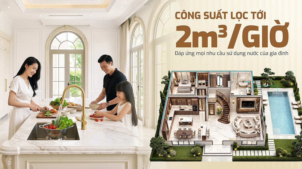 Lọc Tổng Trung Tâm Cao Cấp Karofi KTF - 888